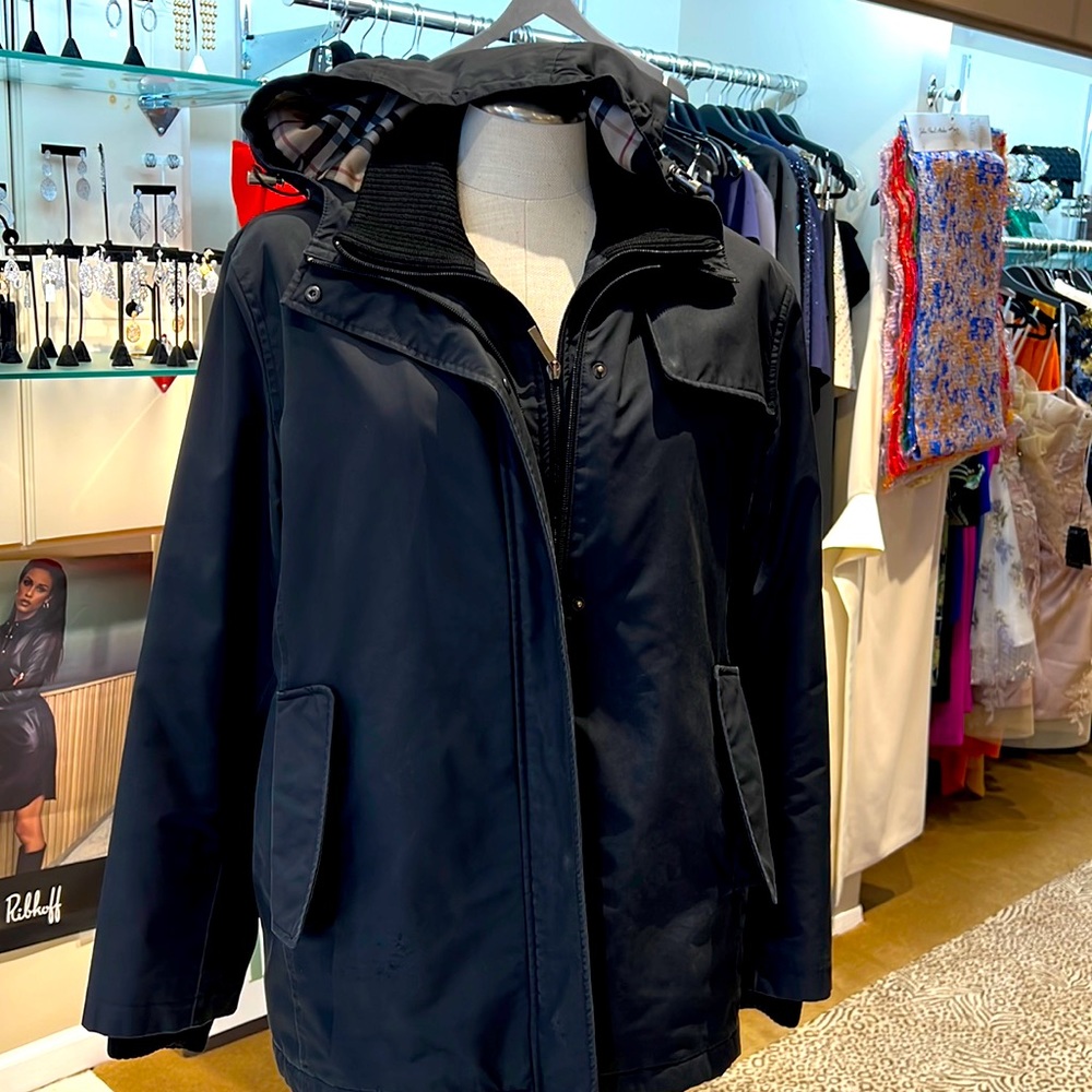 Lined rain jacket by Burberry